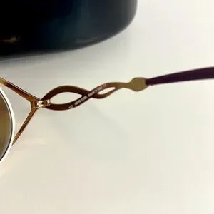 New Authentic Roberto Cavalli Gold Snake Sunglasses with Rhinestones Roberto Cavalli | Accessories | New Authentic Roberto  main image 2